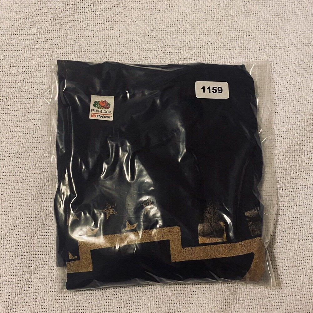 Chevrolet Black Shirt Mens Size L Long Sleeve Fruit Of The Loom No Tag Size - Picture 15 of 15